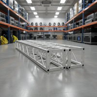 Estructura de Techo para Escenario de Conciertos de Aluminio, Sistema de Elevación con Torre de Truss de 400x400mm, Truss Modular Resistente y Ligero con Capacidad de Carga de 800kg