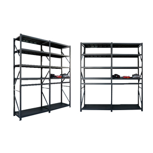 Étagère métallique robuste à 5 niveaux pour garage, usage industriel léger, revêtement en poudre - Product Image 4