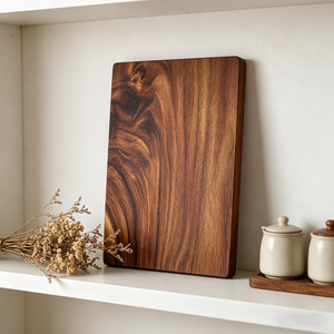 เขียงไม้วอลนัททรงสี่เหลี่ยมหนาพิเศษป้องกันเชื้อราสำหรับใช้ในครัว - Product Image 4