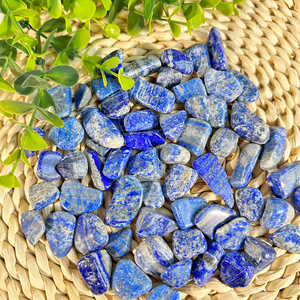 Pietre di guarigione spirituale naturale pietra grezza all'ingrosso lapislazzuli ghiaia meditazione quarzo ornamento da giardino - Product Image 1
