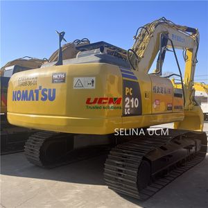 Excavatrice Komatsu PC210 d'occasion, modèle 2021, avec moteur Kama, pompe et réducteur, à vendre à Shanghai – Matériel de terrassement - Product Image 1
