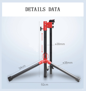 Soporte de trabajo para bicicleta universal, accesorio ajustable para reparación de bicicletas mecánicas - Product Image 2