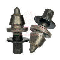 Gigi Planer Dingin Tungsten Carbide RP15 untuk Mesin Penggiling Aspal, Suku Cadang Mesin Penggiling Jalan