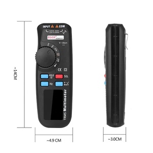 BSIDE ADM92CL pantalla LCD a Color de Multimetro Digital multifunción pluma multímetro Auto de la gama de verdadero valor eficaz RMS de temperatura testeador voltímetro - Product Image 3