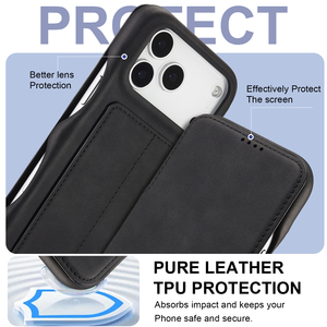 LCIMEEKE Soft Flip Card Slot Cash Bag PU Leather Phone Case pour <span class=keywords><strong>iPhone</strong></span> 17 Air 16 Pro Max 15 SE 6 7 8 XS XR 11 <span class=keywords><strong>12</strong></span> 13 14 Plus Mini - Product Image 4