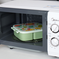 Boîte à lunch pour enfants de style bento à 4 compartiments, anti-chute, lavable au lave-vaisselle, capacité de 1400 ml, fabriquée en matériaux PP + silicone sans BPA