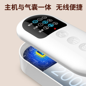 Wireless Leg Massager Air Wave Kneading Heat Therapy Rechargeable Flexible Spandex <b>Blend</b> Unisex Home Use - Product Image 3
