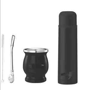 Vaso de Acero Inoxidable de Doble Pared para <span class=keywords><strong>Mate</strong></span> Argentino con Bombilla, Sublimable - Product Image 3