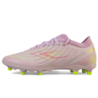 SAIFEINU 2026 Chaussures de football pour hommes tendance, à rayures dégradées rouges, crampons FG, résistantes à l'usure, pour l'entraînement, printemps-été