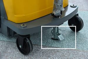 Nuevo apilador de palés de elevación eléctrico portátil de 3T y 3000mm de altura, apilador semieléctrico - Product Image 3