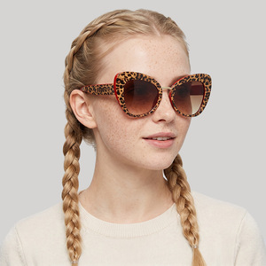 <b>Sunglasses</b> Women UV400 PC Frame Type 3 Sunshades Fashion Leopard Print Style - Product Image 3