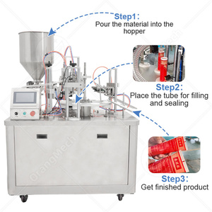 Máquina Selladora de Tubos ORME Semiautomática, Máquina de Llenado y Sellado de Tubos de Aluminio para Líquidos Espesos - Product Image 3