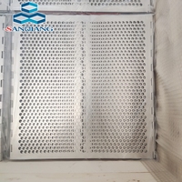 Panier d'autoclave en treillis perforé en fil d'acier galvanisé, filtres haute efficacité, traitement par pliage, poli brillant