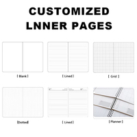 Cuaderno Personalizado de Tacto Suave con Impresión de Logo, Libreta de Marca para Escuela, Cuaderno A5 de Tapa Dura de PU con Logo Personalizable