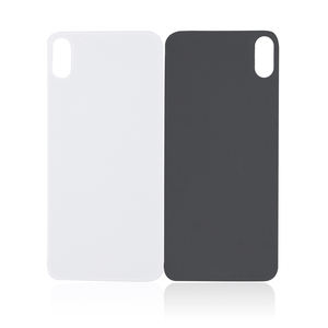 Vente en gros de pièces de réparation de téléphones portables OEM couvercle de <span class=keywords><strong>batterie</strong></span> à grand trou boîtier de porte arrière verre de smartphone verre arrière pour iPhone XS Max - Product Image 3