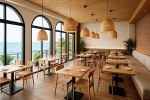 Juego de Sillas de Comedor y Mesa de Restaurante Comercial, Sillas de Barra de Cocina de Diseño Moderno OEM ODM - Product Image 2