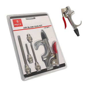 Kit professionnel de pistolet à air comprimé 5 pièces pour compresseur d'air, outil de nettoyage multi-buses pour l'élimination de la poussière - Product Image 6
