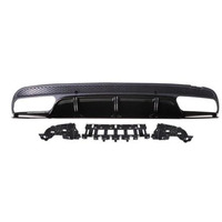 Classe C W205/C205 C63 Edition 1 diffuseur arrière noir brillant C63 AMG berline lèvre arrière pour BENZ