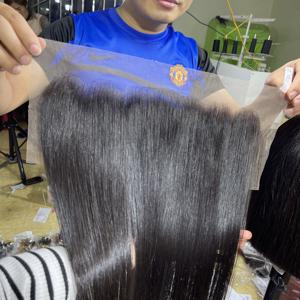 Dentelle frontale HD fine, fermeture frontale suisse, Film Transparent, vente en gros, 4x4 13x4 13x6, personnalisé, trame genius - Product Image 1