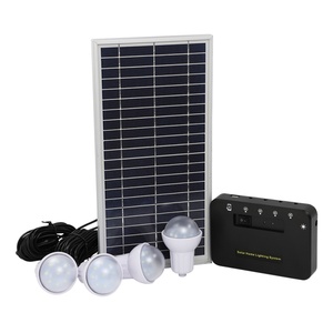 Bombillas LED de Corriente Continua, Luces LED, Generador de Energía Solar, Kit de Iluminación Solar Mini de 18w para Uso Doméstico - Product Image 2