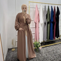 Dubaï Turquie CEY Tissu crêpe 180D couleur unie tissu doux résistant au rétrécissement tissu pour robe pour les femmes