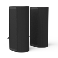 Subwoofer Inalámbrico RGB para Juegos de 5W con Entrada de Audio USB 5.3, Bajos Profundos, Iluminación Compacta, Sincronización con Música/Juegos