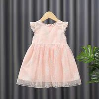 Robe Tutu Papillon 3D pour Bébé Fille, Tenue de Princesse pour Fête d'Anniversaire, Vêtements d'Été pour Enfants, Jupe en Tulle Bouffante