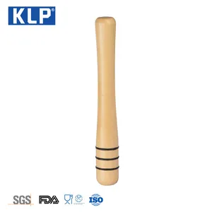 KLP High Quality Bartender Tools Wooden Cocktail Bar Muddler Bar Accessories