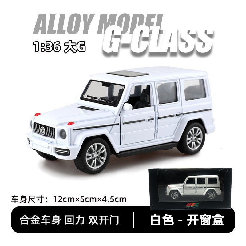 1:36 Big G-White [Boîte de fenêtre]