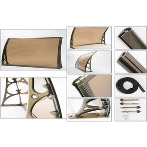 Plaques en polycarbonate gaufrées PC Endurance Board, transparentes noires, pour protection solaire - Product Image 3