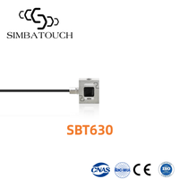 Capteur de force/cellule de pesage SIMBATOUCH Mini SBT630 en acier inoxydable en forme de S, protection IP66, pour pesée de compression/tension de 0,2 à 100 kg