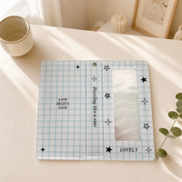 Lerp&4 Cuts Album photo 2*6 pouces pour Kpop, populaire, pour photos de style girly, classeur vertical pour bandes de photos de cabine photo
