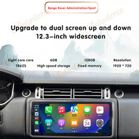 12.3 voiture Qled écran Android 13 lecteur vidéo Carplay pour Land Rover Range Rover Sport L494 Vogue L405 multimédia GPS 4G SIM