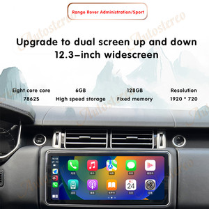 12,3 coche Qled pantalla <span class=keywords><strong>Android</strong></span> 13 reproductor de vídeo Carplay para Land Rover Range Rover Sport L494 Vogue L405 Multimedia GPS 4G <span class=keywords><strong>SIM</strong></span> - Product Image 3