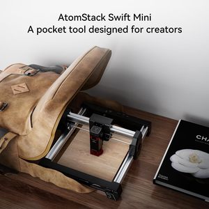 Atomtack Swift Mini, Grabador <span class=keywords><strong>y</strong></span> Cortador Láser de Diodo de 3.5W, Pre-Ensamblado, Refrigerado por Aire, Precisión de 0.04mm, <span class=keywords><strong>para</strong></span> <span class=keywords><strong>Madera</strong></span>/Cuero/Acrílico - Product Image 5