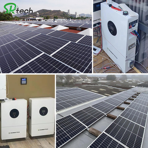 Système Solaire Hybride Hors Réseau 8KW 10KW à Phases Divisées avec Batterie au Lithium pour Stockage d'Énergie Domestique, Kit Complet SWS10W - Product Image 6