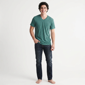 Camisetas de Hombre 100% Algodón, Diseño de Cuello en V, Alta Calidad, Precio al por Mayor, Mejor Relación Calidad-Precio - Product Image 1