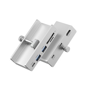 แท่นวางแล็ปท็อป Typec 7 ใน 1 อลูมิเนียมอัลลอยด์ HDMI 2.1 PD 100W ฮับ USB สำหรับโน้ตบุ๊ก - Product Image 1