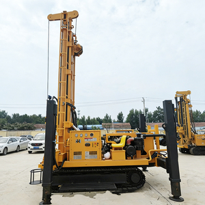 เครื่องเจาะบ่อน้ำไฮดรอลิก 500 เมตร รุ่น XHS500S พร้อมมอเตอร์และปั๊มสำหรับเจาะแบบ DTH ความเร็ว 25-200 รอบต่อนาที สำหรับดินผสมและหิน - Product Image 2