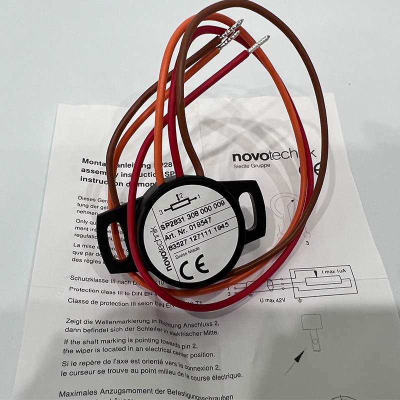 【未使用】INI RTP バインダー Novotechnik SP400831 - Precision Position Sensor in Stock