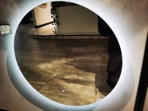 Nhà Máy Trực Tiếp Bạc Không Khung LED Phòng Tắm Thông Minh Gương Có Thể Điều Chỉnh Tay Quét Đèn Nền Cho Khách Sạn Nhà Trang Trí Cho Sinh Nhật - Product Image 4