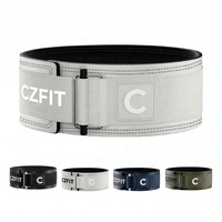 Ceinture de musculation en néoprène, coussin lombaire épaissi, boucle en acier, imperméable, ceinture de musculation personnalisée, douce, résistante, grande taille