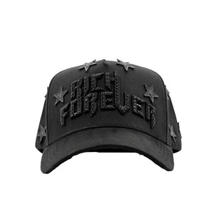 หมวกแก๊ป Barbas Hats Gorras G5 รุ่นเบสบอล ชุบทอง 24k ประดับหัวกะโหลก ดาว และคริสตัล ปักลายสไตล์พังก์ ผ้าฝ้ายผสมหนังกลับ 5 ชิ้น - Product Image 4