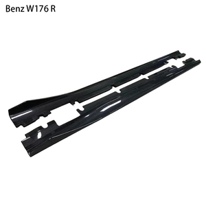 Jupes latérales en fibre de carbone style AMG pour Mercedes Classe A W176 W177 2013-2017 - Product Image 3