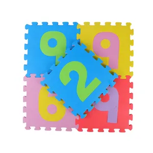 Factory Direct Sale Kids EVA Foam Puzzle Floor Play Mat With Monogram