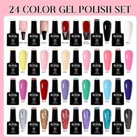 Ensemble de vernis à ongles RISYAL, 24 pièces, kit effet œil de chat cristal