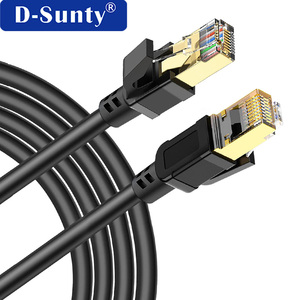 Cable de Red SFTP Blindado Cat8, Cobre Puro, 40 Gbps, 2000 MHz, Cable de Conexión Ethernet RJ45 para Juegos, Router, Servidor, Transmisión de Datos - Product Image 5