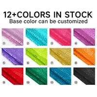 Tissu en nylon et élasthanne extensible dans les quatre sens, imprimé léopard holographique, faible MOQ, livraison rapide, pour maillots de bain, vêtements de danse et justaucorps