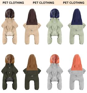Impermeable para Perros de Alta Calidad al por Mayor de Fábrica, Cortavientos de Lujo, Resistente al Agua, Ropa para Perros con Tela Impermeable T400 para Exteriores - Product Image 4