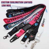 Lanière personnalisée OEM en polyester avec logo Bulldog, en satin, pour entreprise innovante, bureau, technologie de transfert thermique, lanière d'entreprise